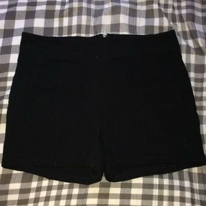 Black shorts